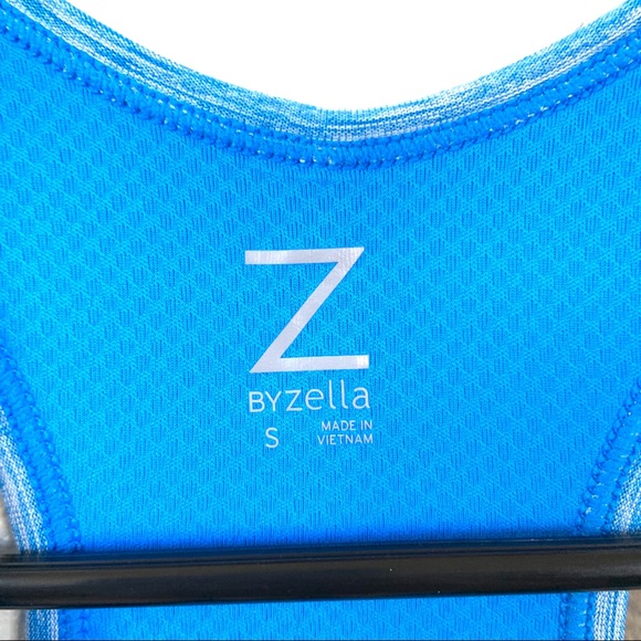 Zella Active Athletic Tank Top Racerback Blue S - Picture 2 of 4